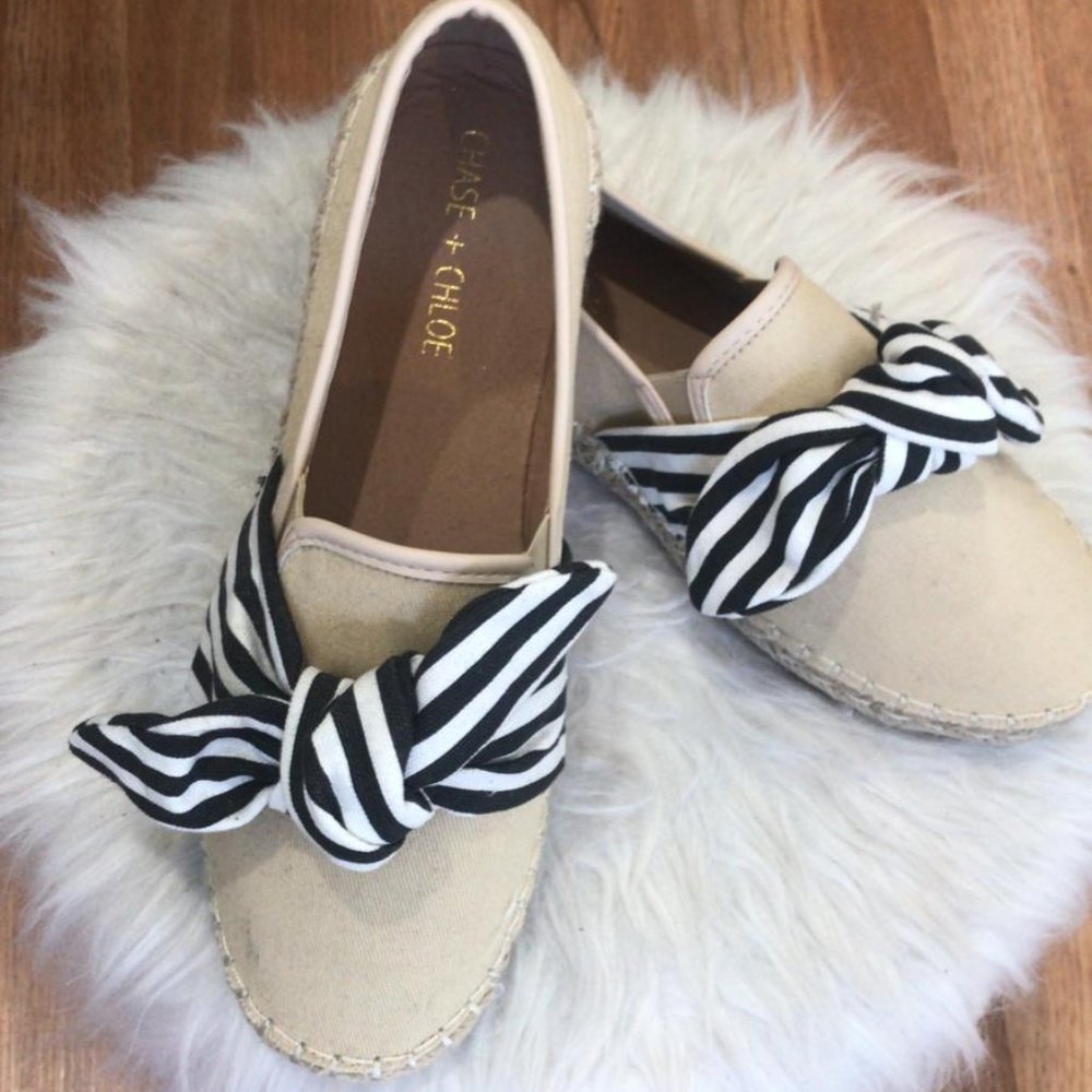 Fabric Beige Shoes